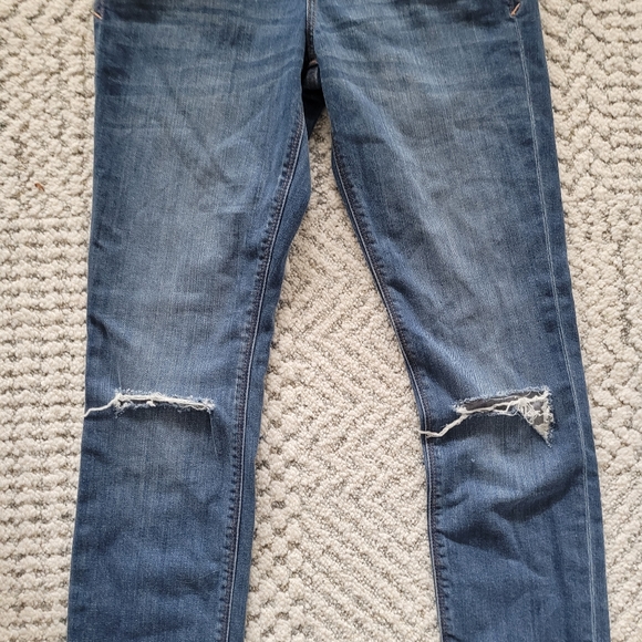 EXPRESS SKINNY DISTRESSED JEANS 2 and 4 - Picture 9 of 9